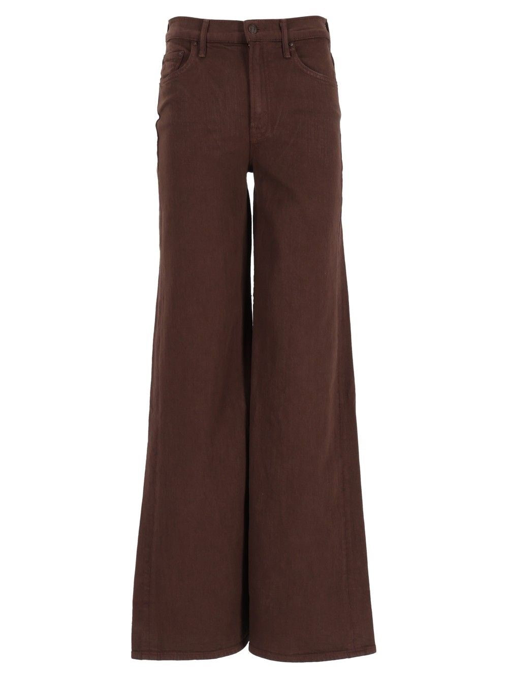 Mother Jeans The Undercover Sneak - Brown