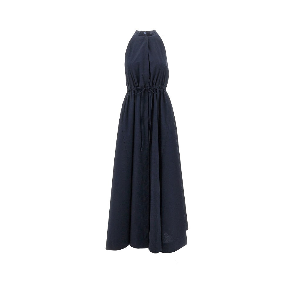 EMPORIO ARMANI Cotton poplin long dress