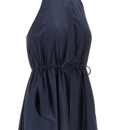 EMPORIO ARMANI Cotton poplin long dress