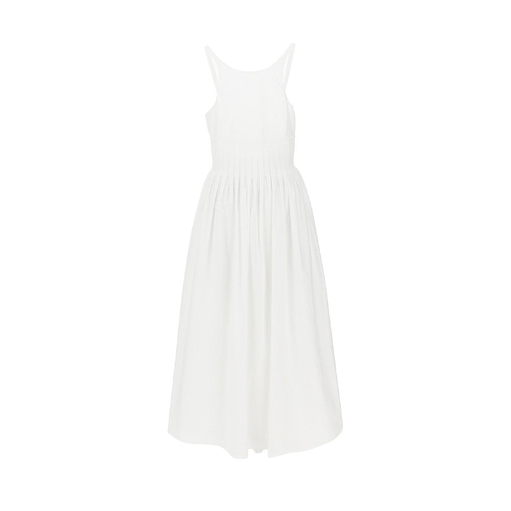 EMPORIO ARMANI Poplin midi dress