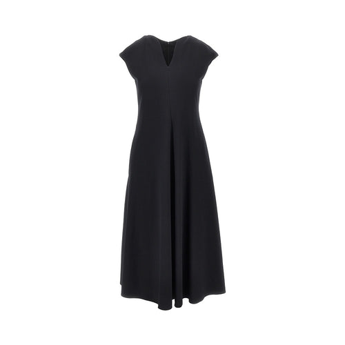 EMPORIO ARMANI Milano Stitch jersey midi dress