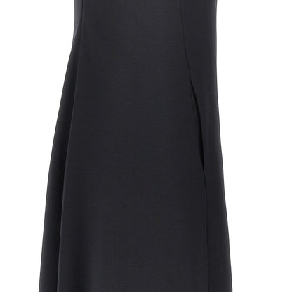 EMPORIO ARMANI Milano Stitch jersey midi dress