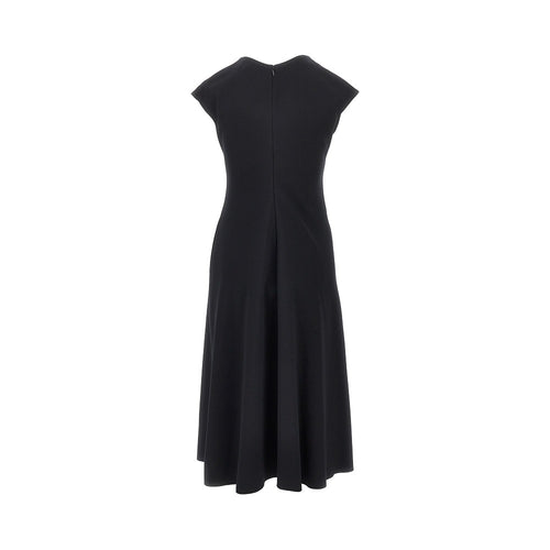 EMPORIO ARMANI Milano Stitch jersey midi dress