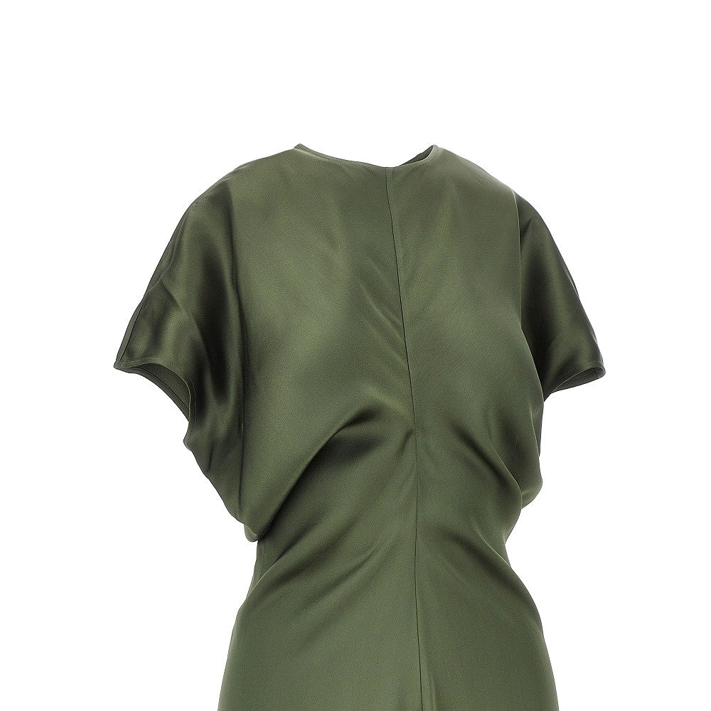 TOTEME Slouch waist satin dress