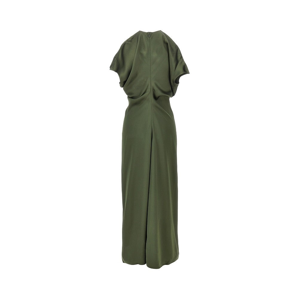 TOTEME Slouch waist satin dress