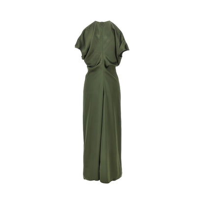TOTEME Slouch waist satin dress