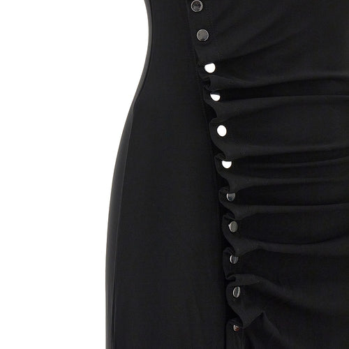 RABANNE Gathered jersey dress