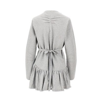 THE ATTICO Mélange jersey mini dress