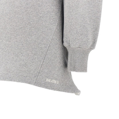 THE ATTICO Mèlange cotton mini dress