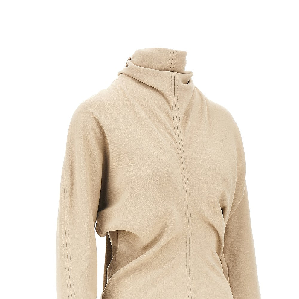 TOTEME Slouch waist dress with scarf detail