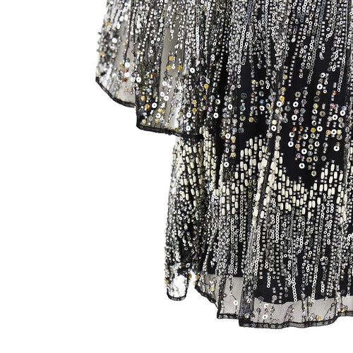 Rabanne Embroidered off-the-shoulder top