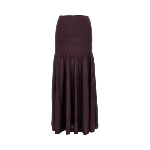 RABANNE Knitted long skirt