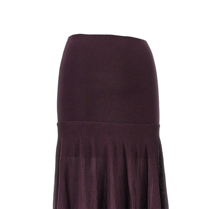 RABANNE Knitted long skirt