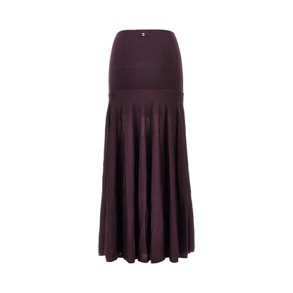 RABANNE Knitted long skirt