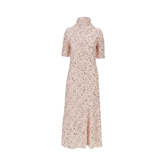 Rabanne Floral sequins embroidery midi dress
