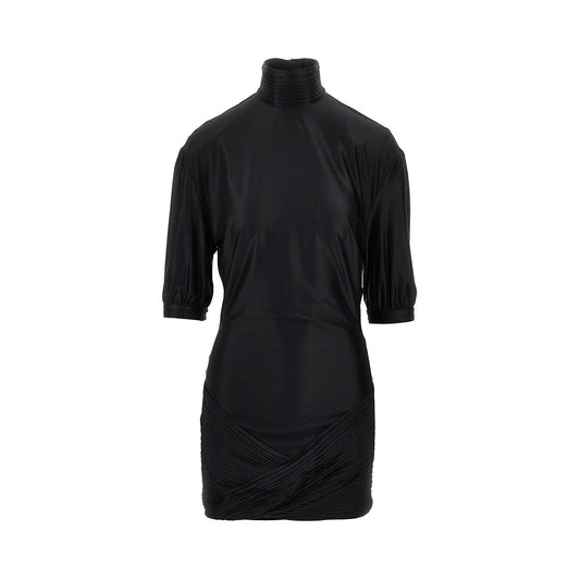 Rabanne Gathered details mini dress