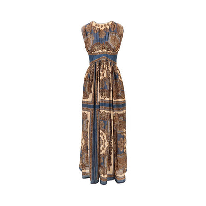 ZIMMERMANN Mahon' Paisley silk long dress