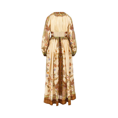 ZIMMERMANN Indra' cotton and silk long dress