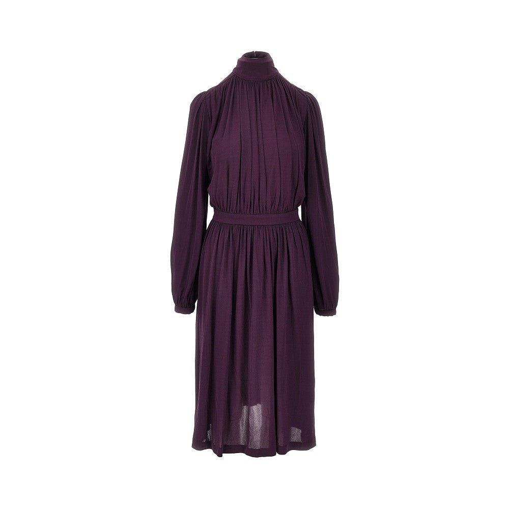 GUCCI Crepe jersey midi dress