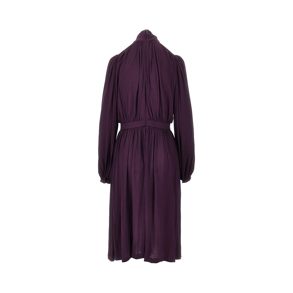 GUCCI Crepe jersey midi dress