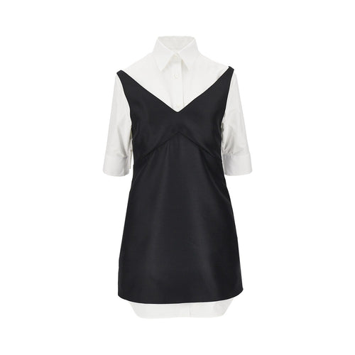 BALENCIAGA Hybrid Chemisier mini dress