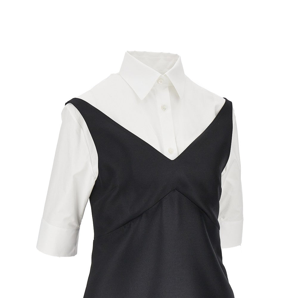 BALENCIAGA Hybrid Chemisier mini dress