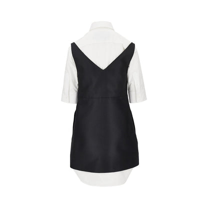BALENCIAGA Hybrid Chemisier mini dress