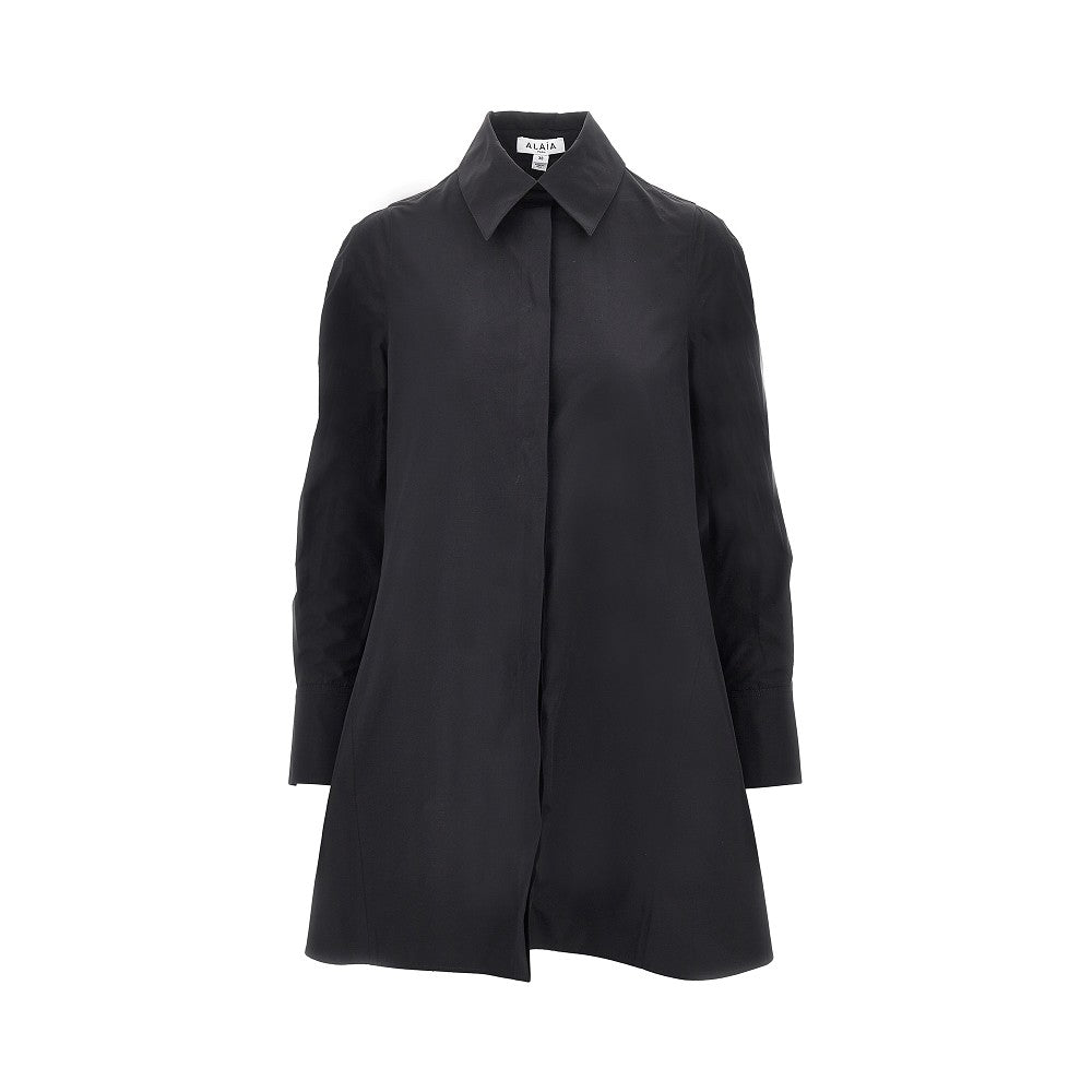 ALAIA Poplin A-line mini dress