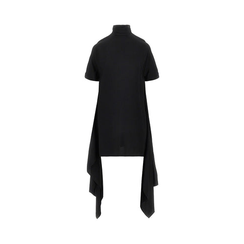 ALAIA Viscose asymmetrical mini dress