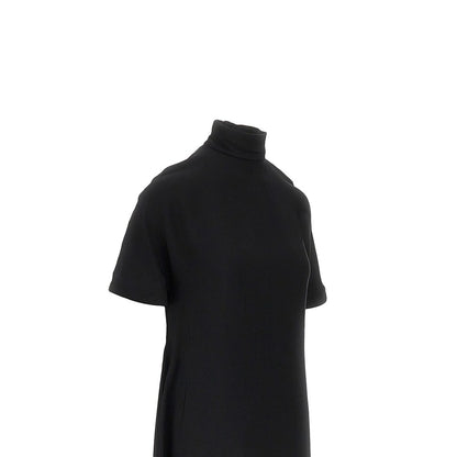 ALAIA Viscose asymmetrical mini dress