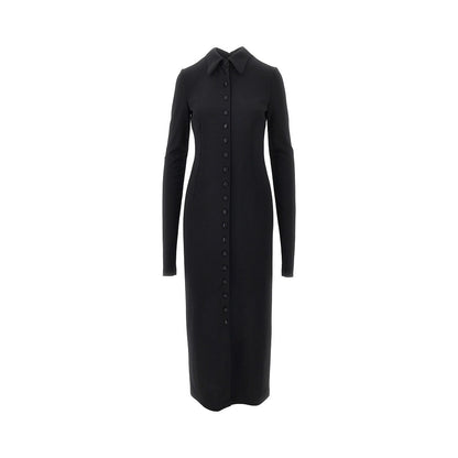 DOLCE&GABBANA Wool-blend jersey midi dress