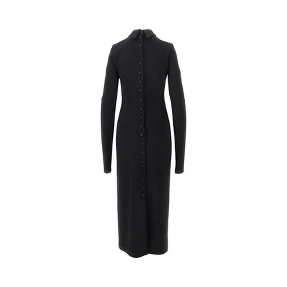 DOLCE&GABBANA Wool-blend jersey midi dress