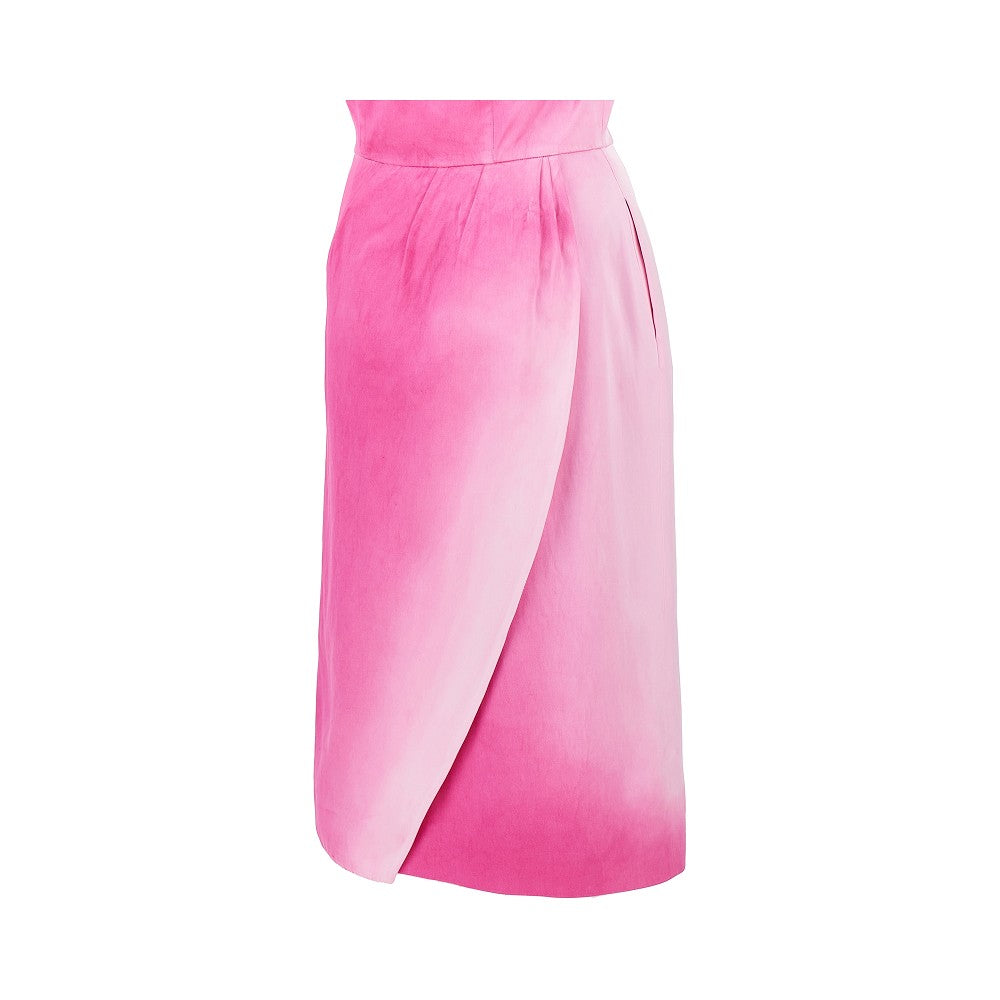 Prada Washed duchesse dress