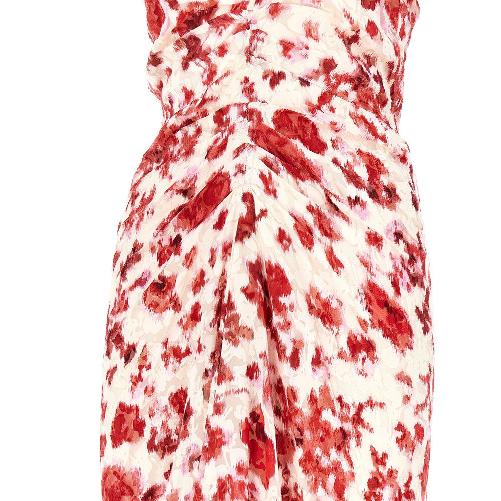 ISABEL MARANT Silk-blend 'Lyndsay' midi dress