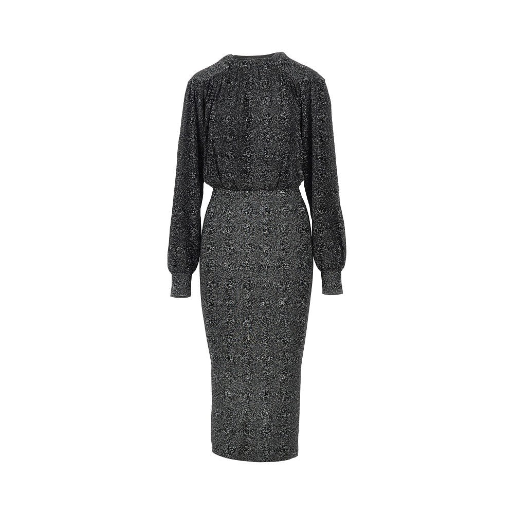 Isabel Marant 'Aliza' lurex midi dress