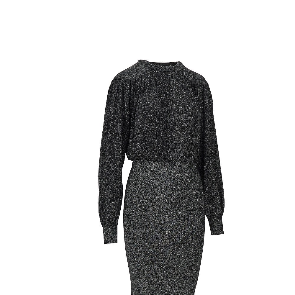 Isabel Marant 'Aliza' lurex midi dress