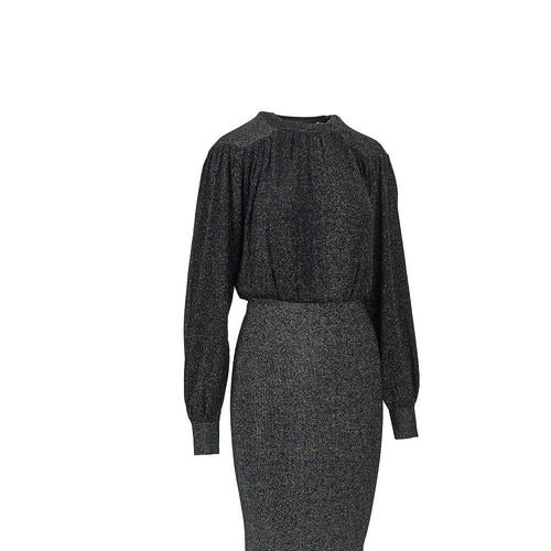 Isabel Marant 'Aliza' lurex midi dress