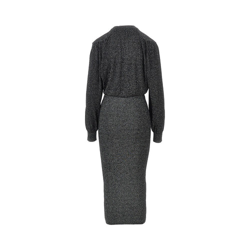 Isabel Marant 'Aliza' lurex midi dress