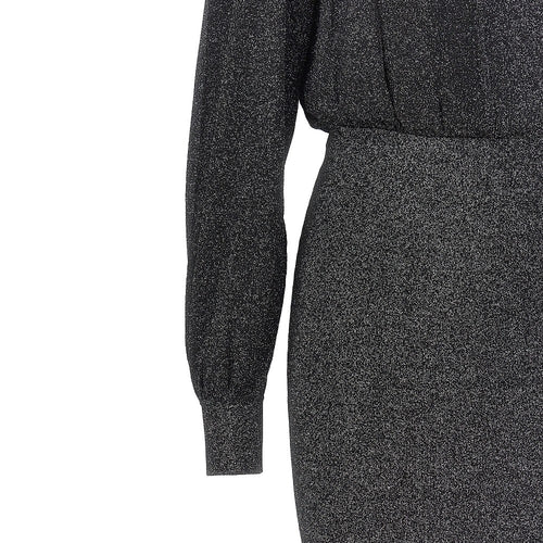 Isabel Marant 'Aliza' lurex midi dress