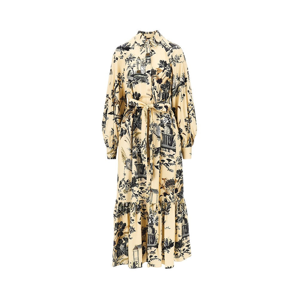 Etro Viscose twill long dress