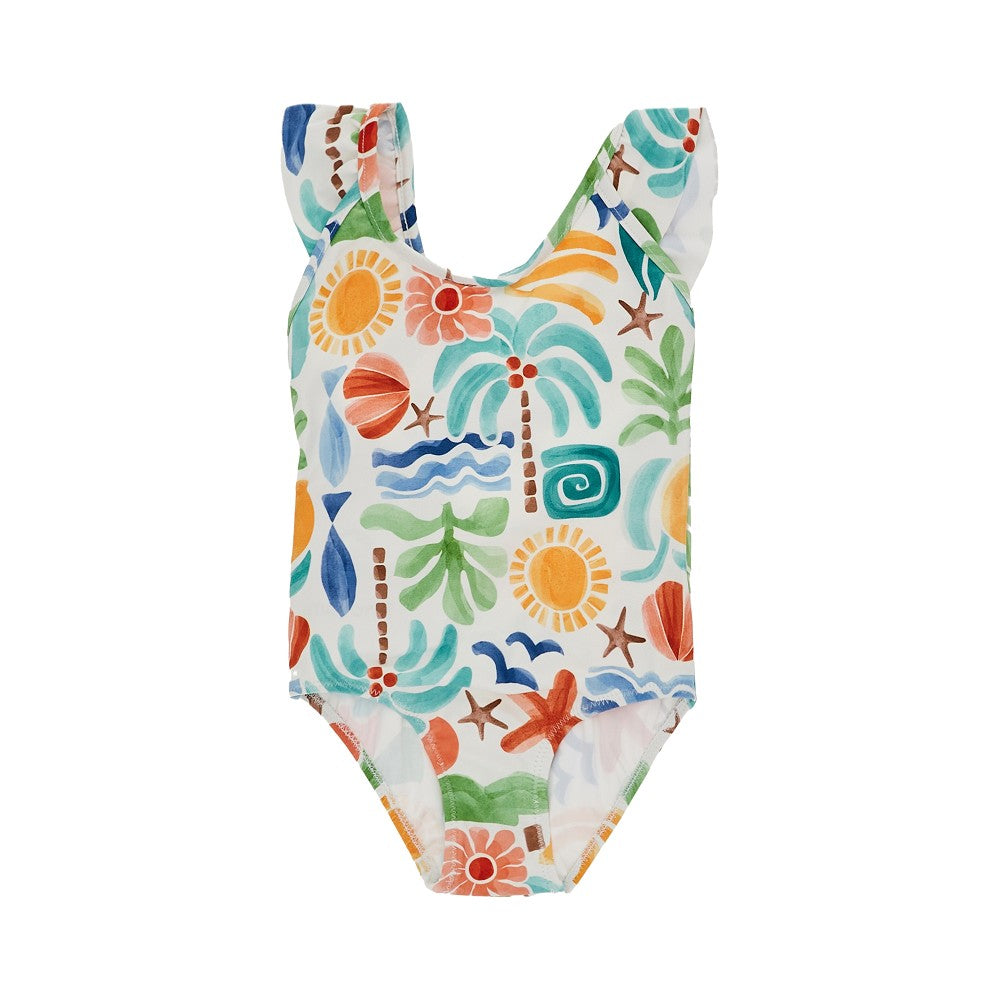 Mayoral Printed swimsuit