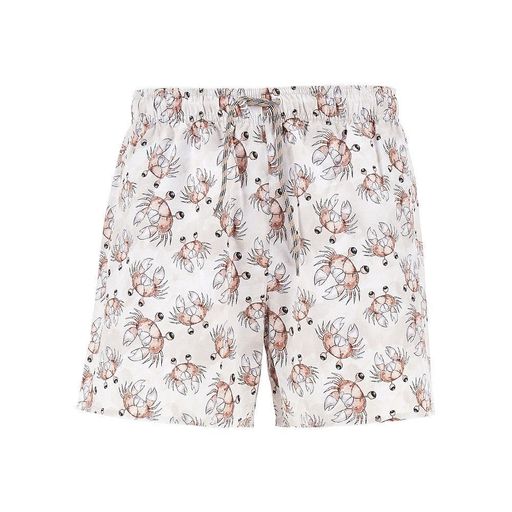 EMPORIO ARMANI Sea Animals print swimshorts