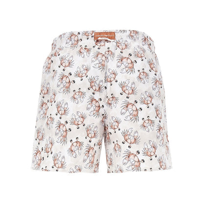 EMPORIO ARMANI Sea Animals print swimshorts