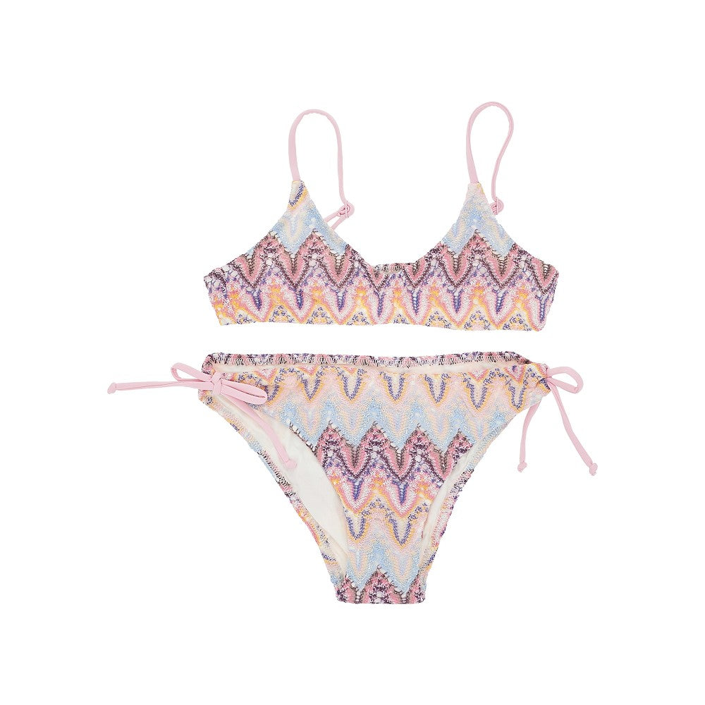 MC2 Saint Barth Raschel fabric 'Paloma' bikini