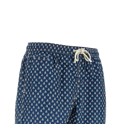 MC2 Saint Barth Regular Sail printed swim shorts