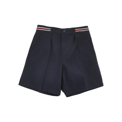 GUCCI Cotton shorts with Web detail