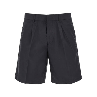EMPORIO ARMANI Pima cotton shorts with dart
