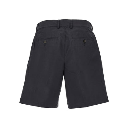 EMPORIO ARMANI Pima cotton shorts with dart