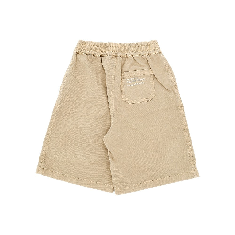 GOLDEN GOOSE Peleppe' gabardine shorts