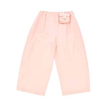 FENDI Poplin pants with Baguette pouch